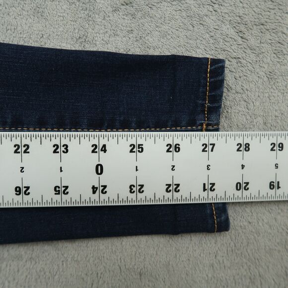 Aeropostale Jegging Jeans Women's Size 6R Blue Low-Rise 27.5" Inseam Distressed - Picture 4 of 16